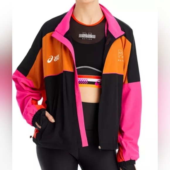 Asics Jackets & Blazers - P.E NATION  Asics Sequence Color Block Jacket Size XS
